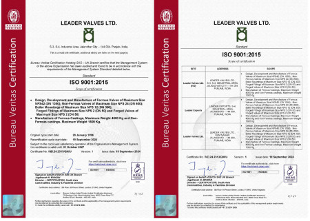 ISO 9001-2015 Certification