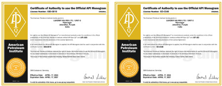 API 600 & APi 6D Monogram Certification