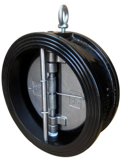 DI084 Ductile Iron Dual Plate Check Valve PN-25 (Wafer Type)